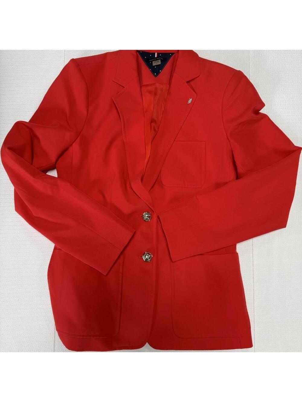 Tommy Hilfiger Women's Red Jacket